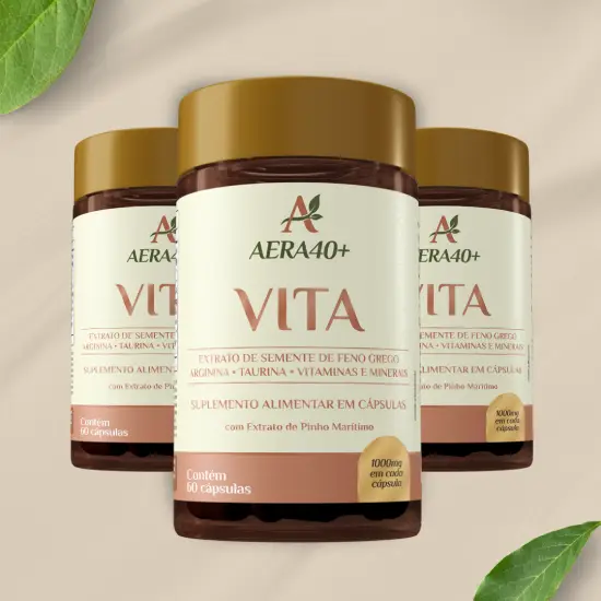 Combo 3 potes AERA40+ Vita