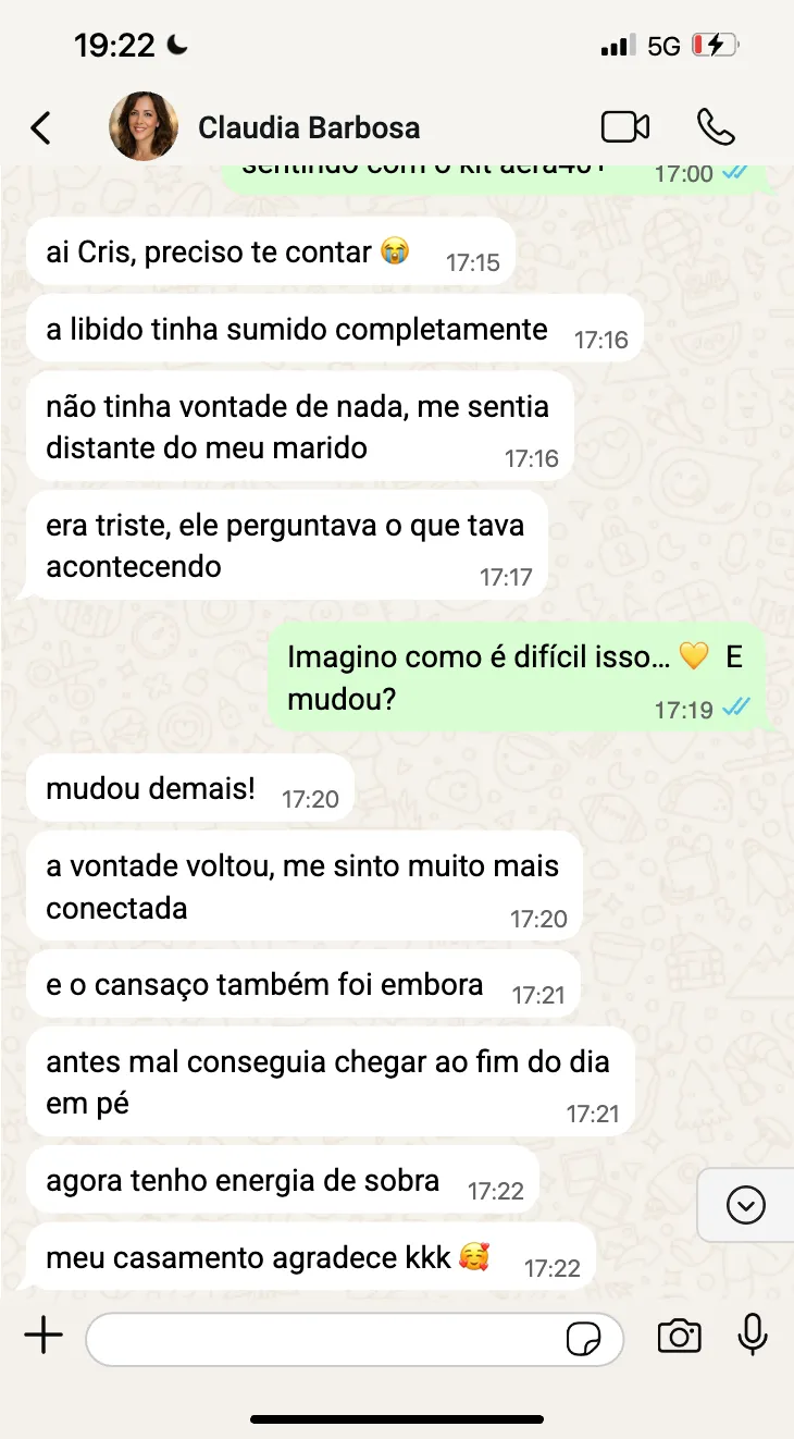 Depoimento de Cláudia Barbosa