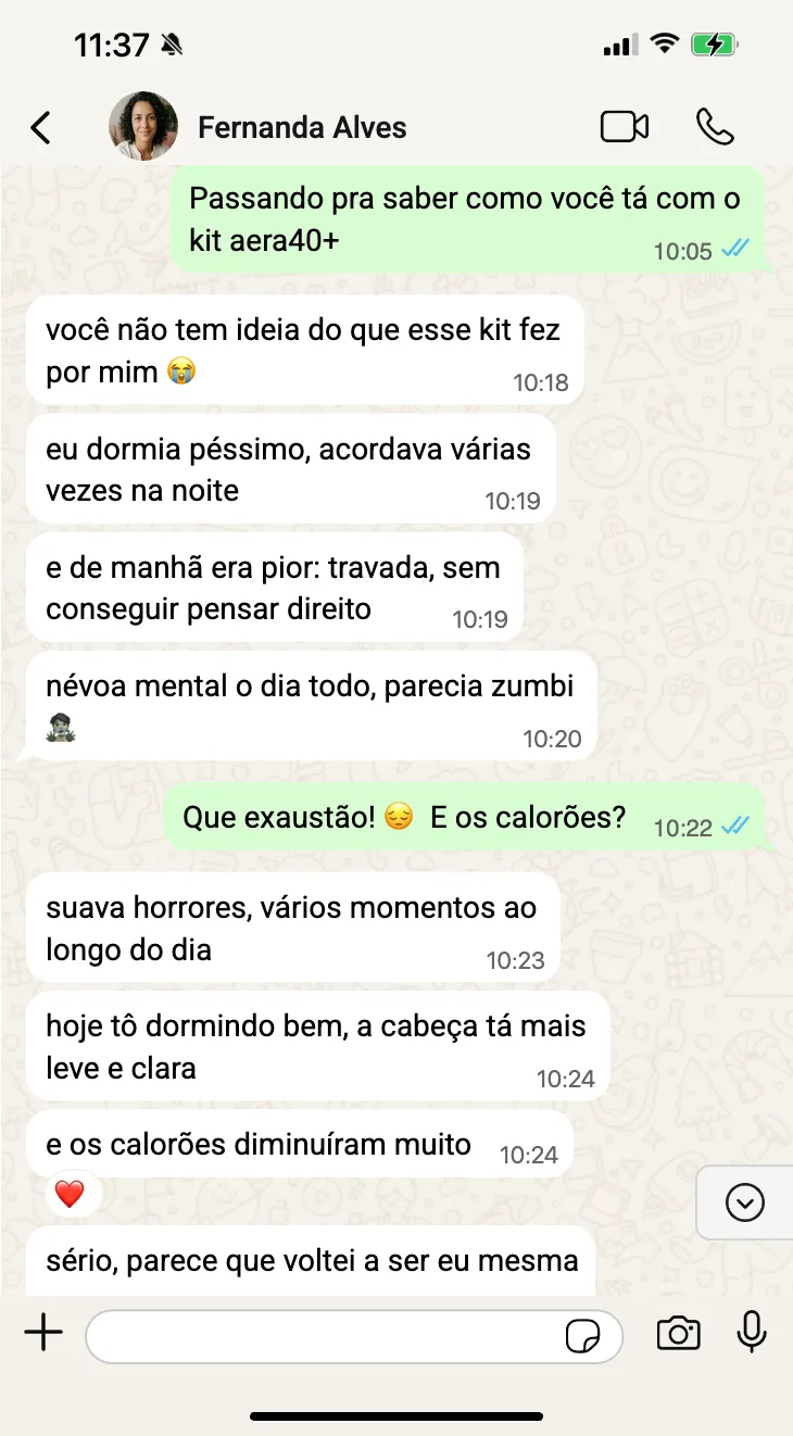 Depoimento de Fernanda Alves