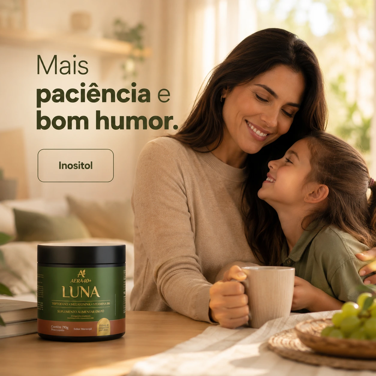 LUNA paciência e humor