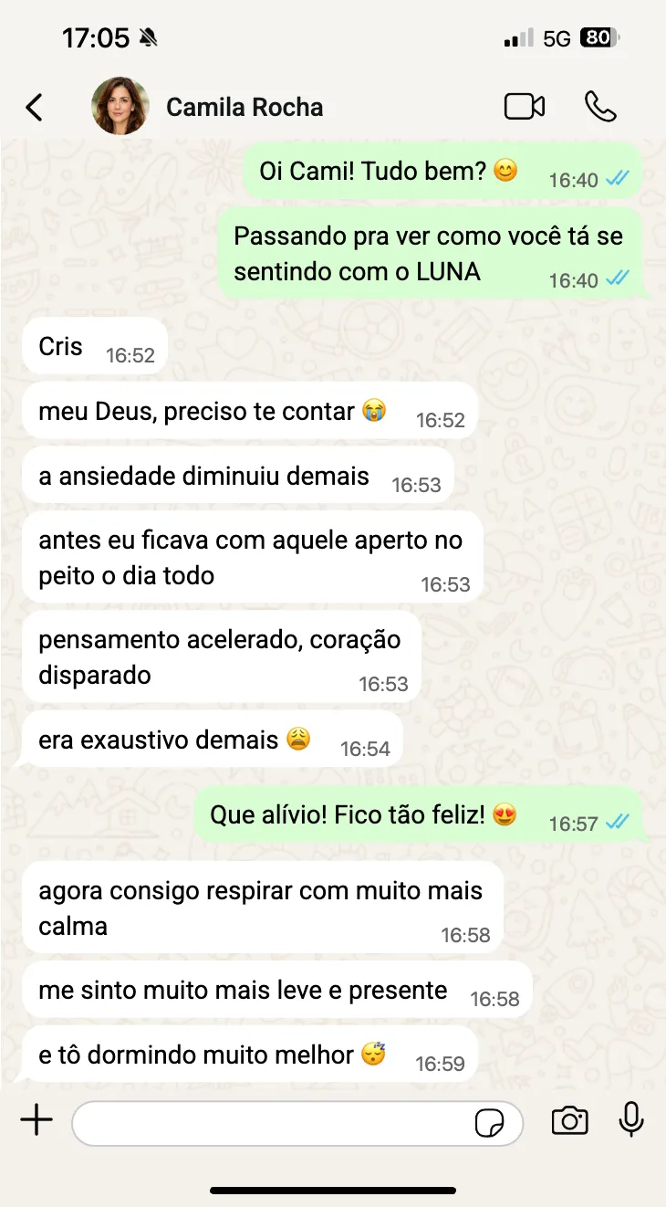 Depoimento de Camila